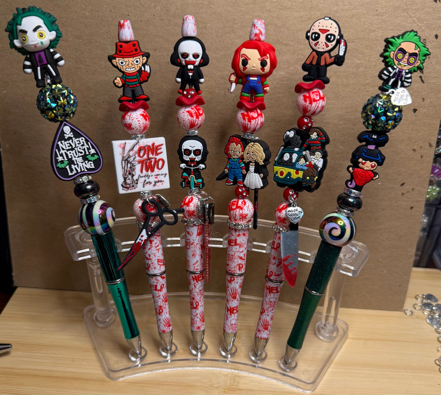 Extended beaded Pen